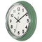 Infinity Instruments Gas Station Classic Wall Clock, Green, 12 in. 20332GR-4562 - alternate 5